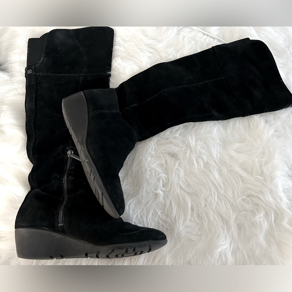 Bandolino over-the-knee suede boots